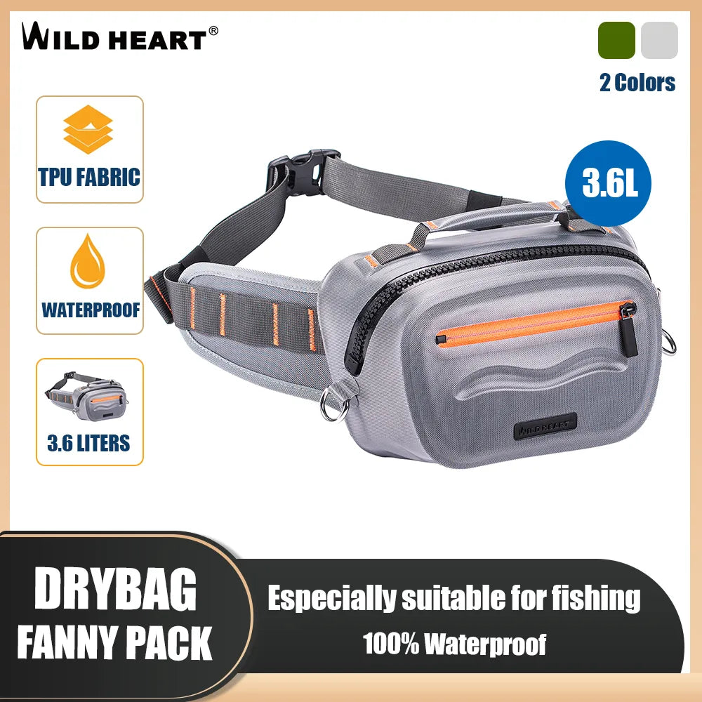 Waterproof TPU 3D Fishing Waist Bag - brevityofgoodsshop