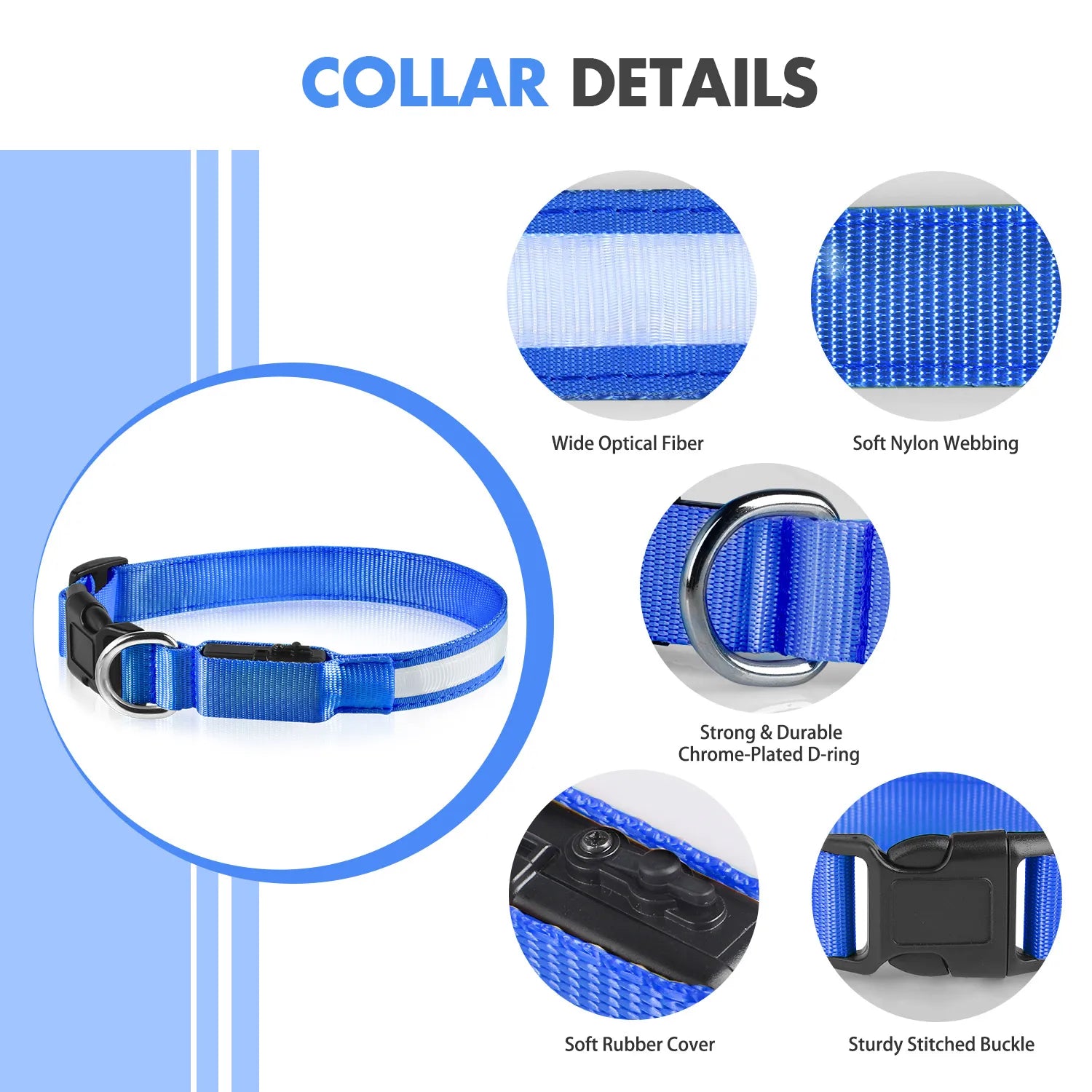 LED Dog Collar - brevityofgoodsshop