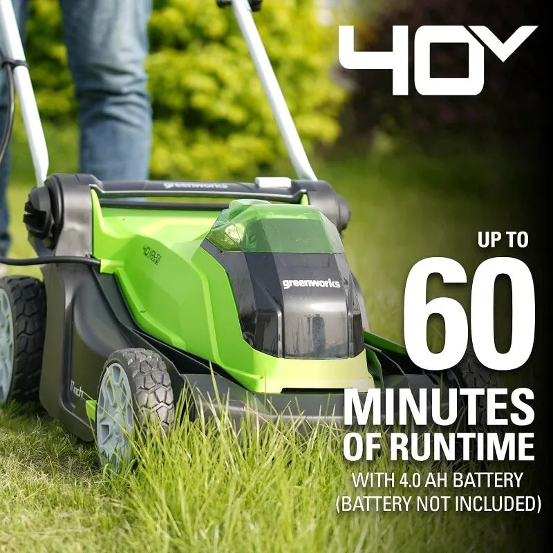 40v 17 inch Cordless Lawn Mower,Tool Only, MO40B01 - brevityofgoodsshop