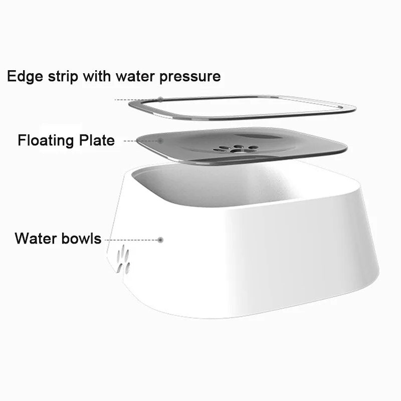 Floating Non-Wetting Mouth Dog Bowl - brevityofgoodsshop