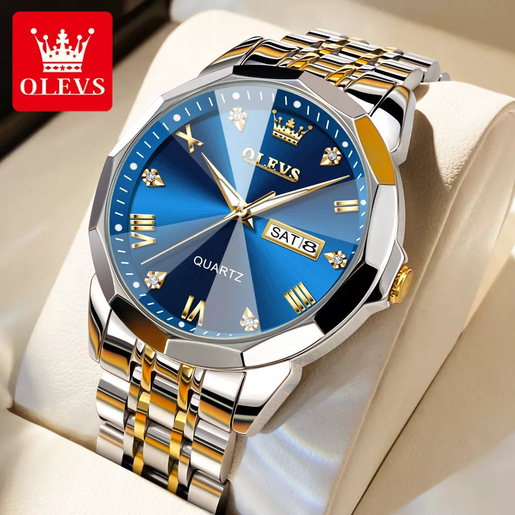 OLEVS Men's Original Quartz Watch - brevityofgoodsshop