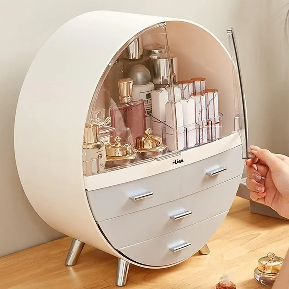 Cosmetics Storage Display Rack with Drawers - brevityofgoodsshop