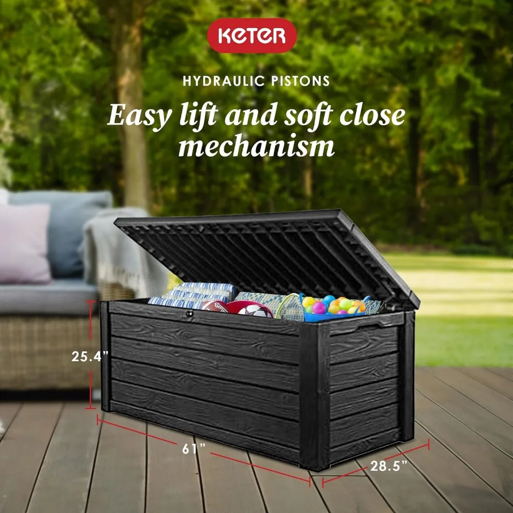 Outdoor Resin Deck Storage Box - brevityofgoodsshop