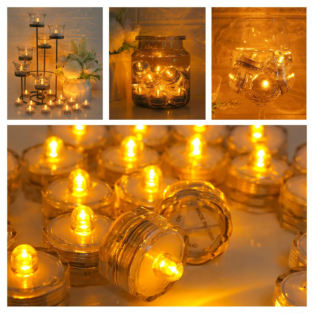 12pc Submersible LED Candles Set - brevityofgoodsshop