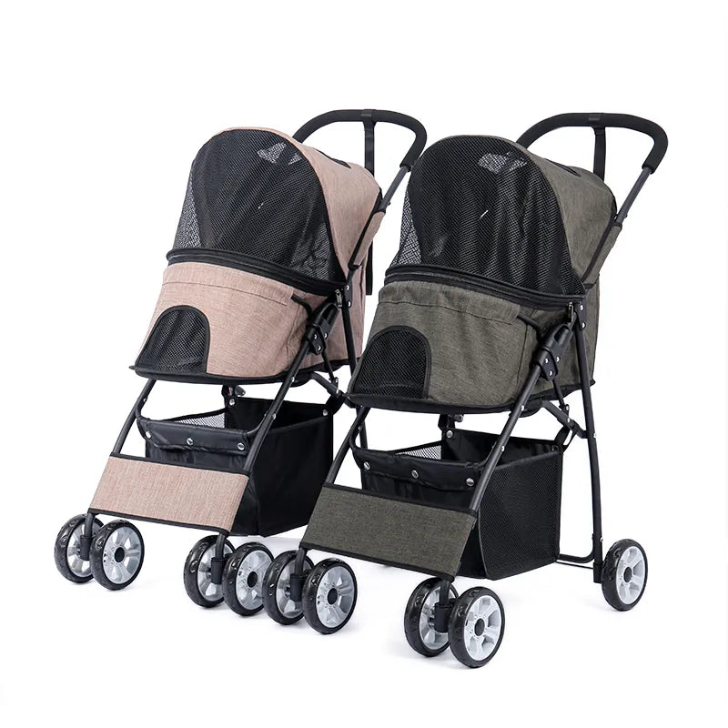 Foldable Pet Stroller - brevityofgoodsshop