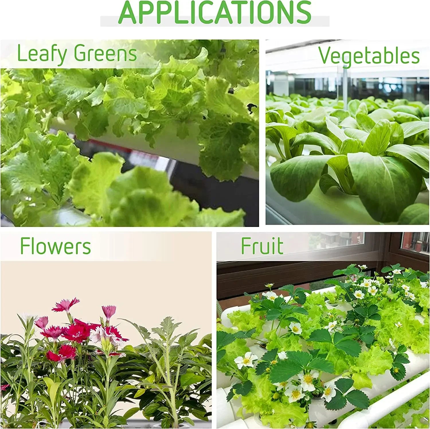 3-Layer/108 Sites Hydroponics System Growing Kits - brevityofgoodsshop