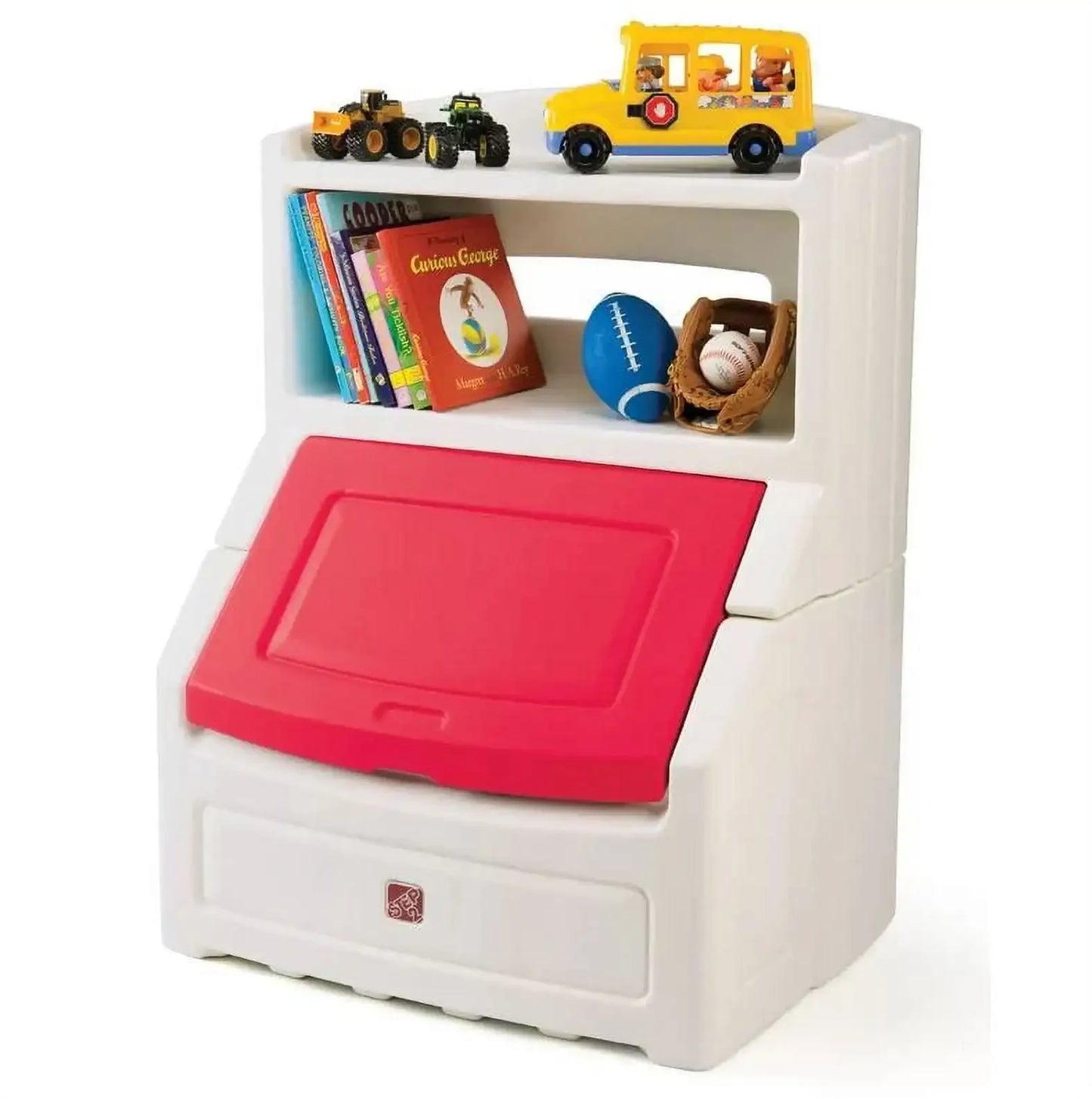 38-Inch Kids Plastic Storage Bin and Toy Organizer