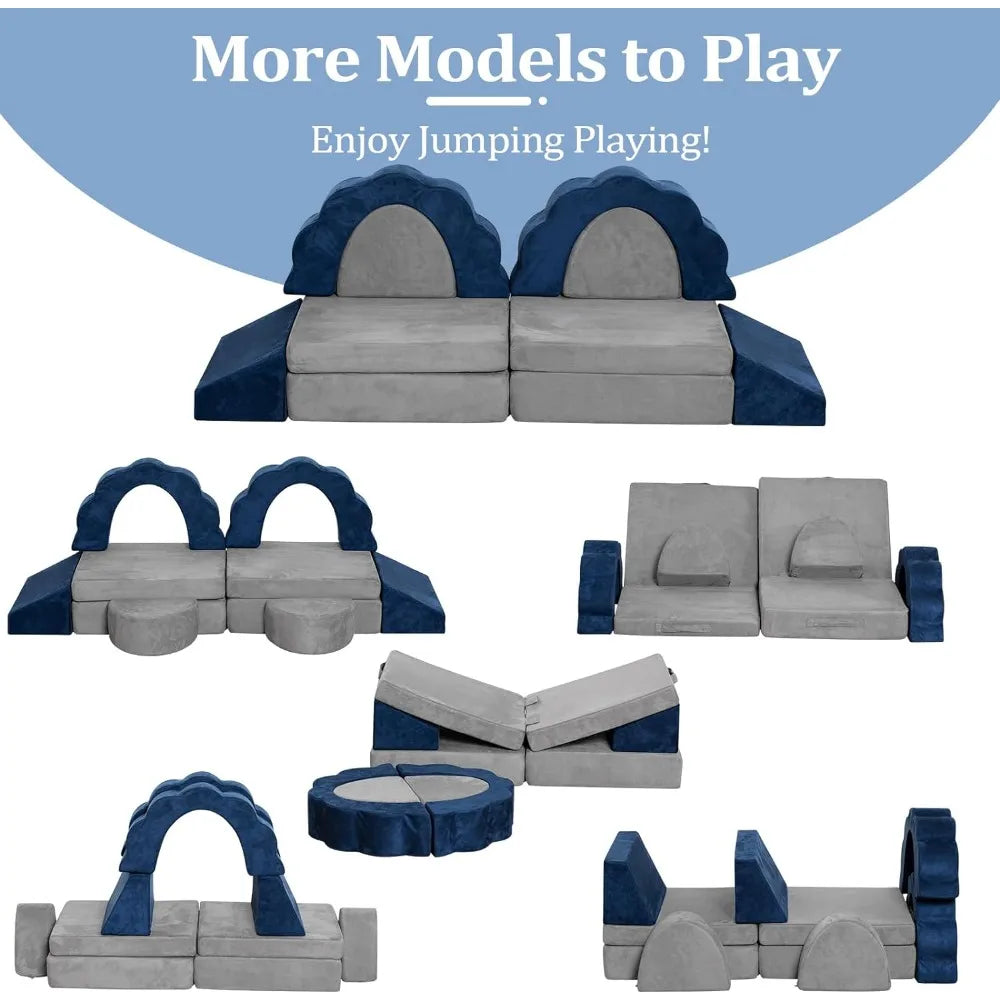 10PCS Kids Couch for Playroom