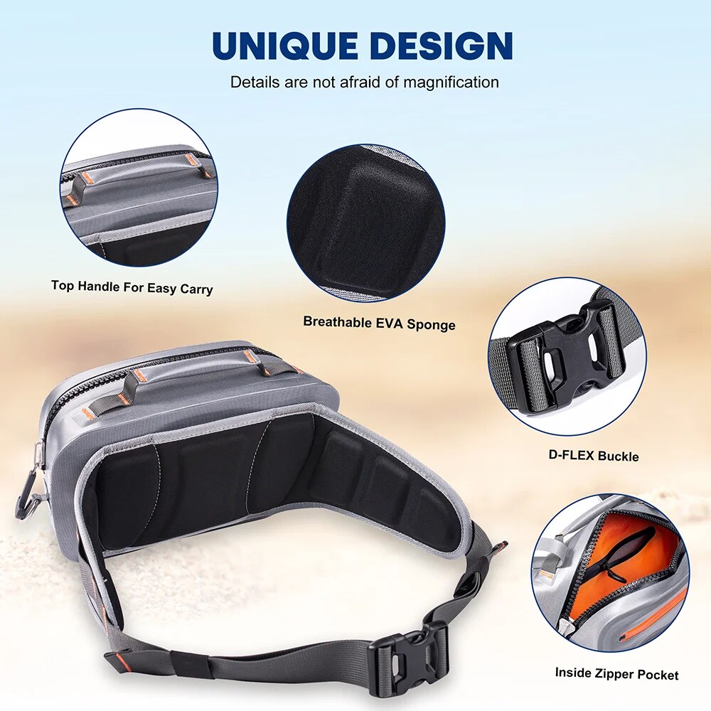 Waterproof TPU 3D Fishing Waist Bag - brevityofgoodsshop