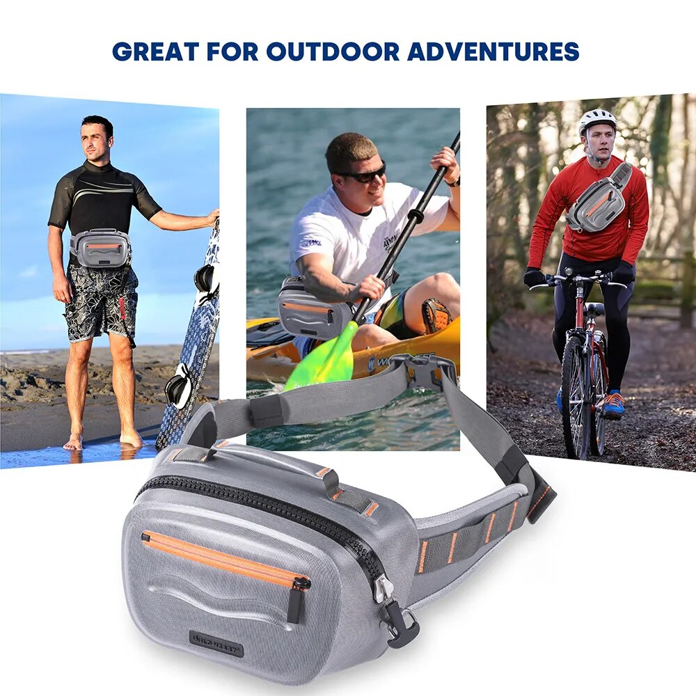 Waterproof TPU 3D Fishing Waist Bag - brevityofgoodsshop